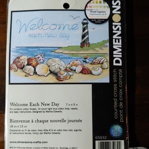 Dimensions Cross Stitch Kit - Welcome Each New Day